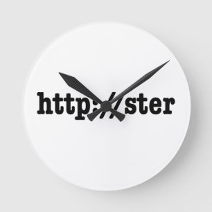 http://ster / html-code ronde klok