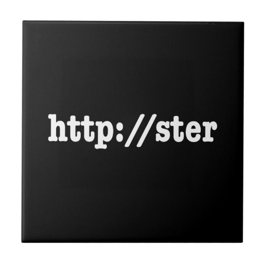 http://ster / html-code tegeltje (Voorkant)