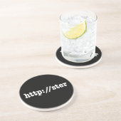 http://ster / html-code zandsteen onderzetter (Zijkant)