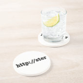 http://ster / html-code zandsteen onderzetter (Zijkant)