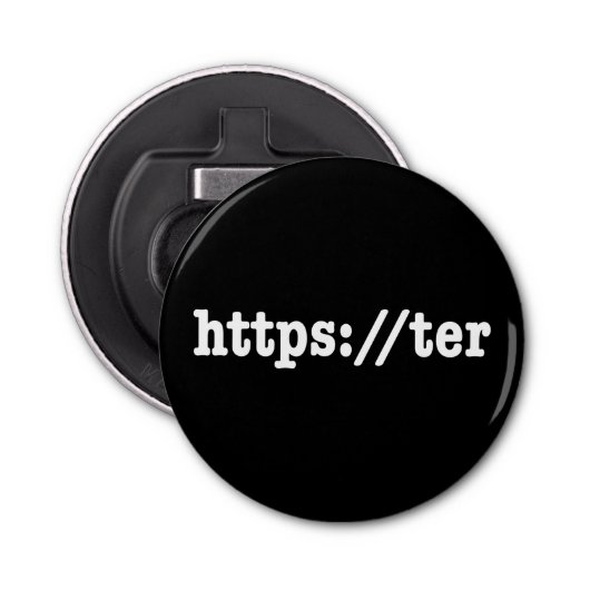 https://ter / html-code button flesopener (Voorkant)