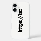 https://ter / html-code Case-Mate iPhone case (Achterkant)