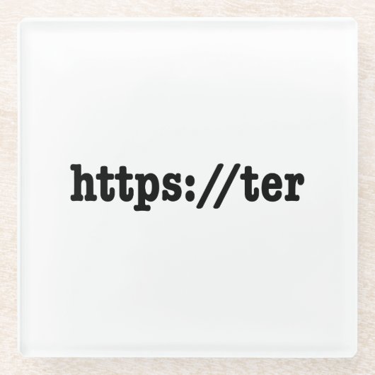 https://ter / html-code glazen onderzetter (Voorkant)