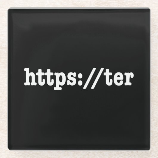 https://ter / html-code glazen onderzetter (Voorkant)