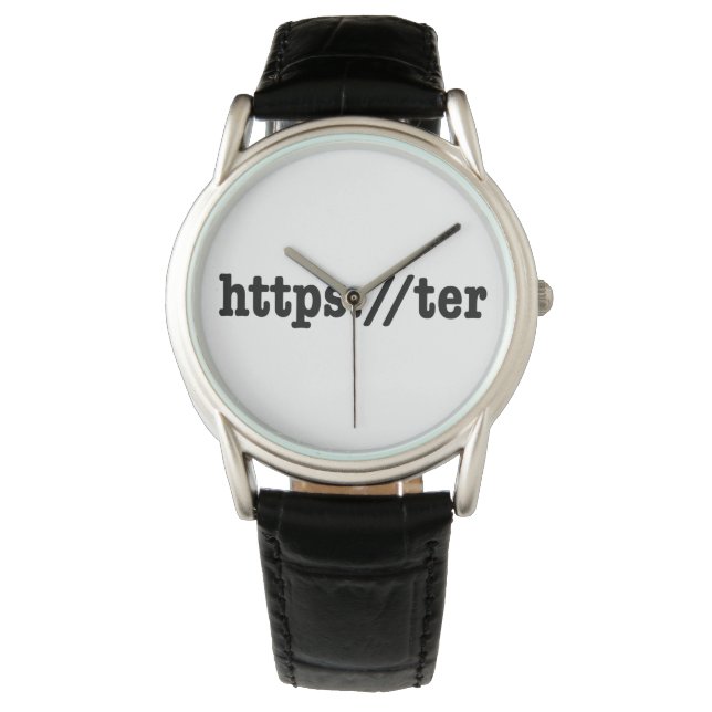 https://ter / html-code horloge (Voorkant)