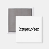 https://ter / html-code magneet (Voorkant / Achterkant)