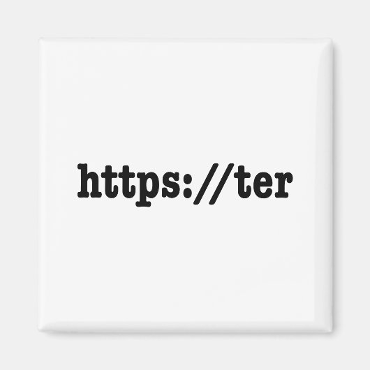 https://ter / html-code magneet (Voorkant)