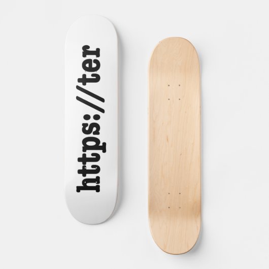 https://ter / html-code persoonlijk skateboard (Voorkant)