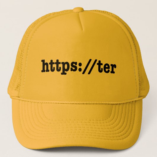 https://ter / html-code trucker pet (Voorkant)