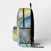 https://www.zazzle.com/backpack_in_stylish_abstrac bedrukte rugzak (Rechts)