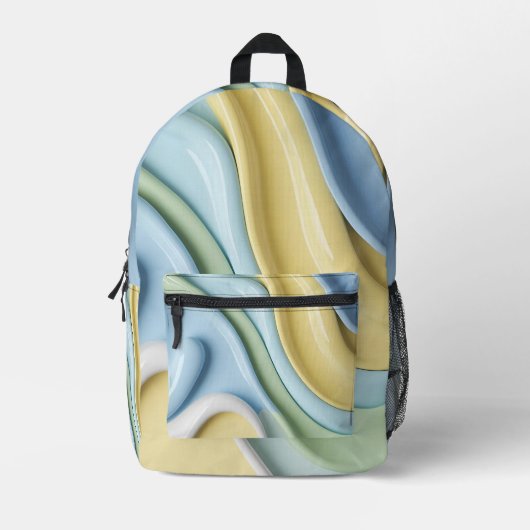 https://www.zazzle.com/backpack_in_stylish_abstrac bedrukte rugzak (Voorkant)
