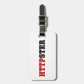HTTPSTER BAGAGELABEL (Voorkant verticaal)