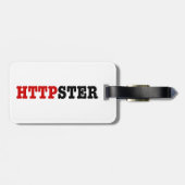 HTTPSTER BAGAGELABEL (Achterkant horizontaal)