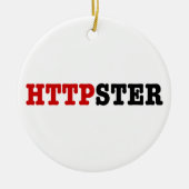 HTTPSTER KERAMISCH ORNAMENT (Voorkant)