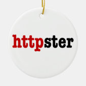 httpster keramisch ornament (Voorkant)
