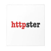 httpster notitieblok (Voorkant)