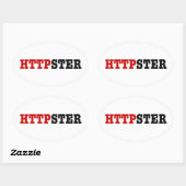 HTTPSTER OVALE STICKER (Vel)