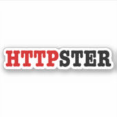 HTTPSTER STICKER (Voorkant)