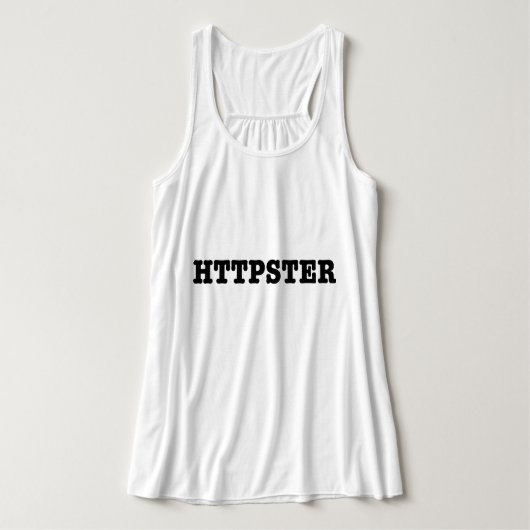 HTTPSTER TANKTOP (Design voorkant)