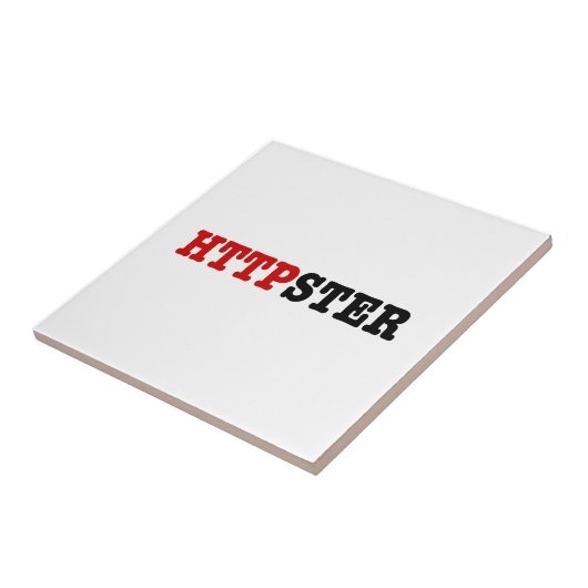 HTTPSTER TEGELTJE (Zijkant)