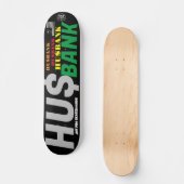 HU$BANK OFFICIAL JMT 7 3/4-inch skateboard deck (Voorkant)