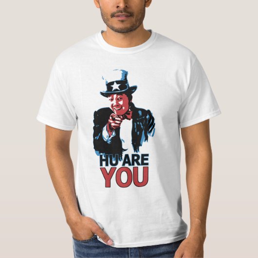 Hu bent u door Chris Hu T-shirt (Voorkant)