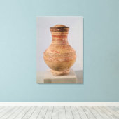 Hu-damp met deksel canvas afdruk (Insitu (Houten vloer))