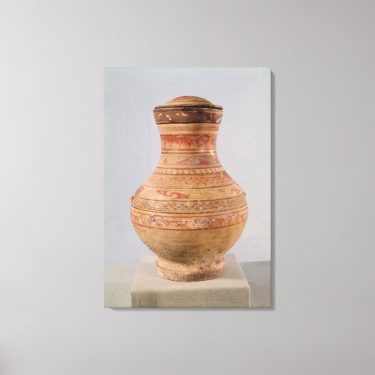 Hu-damp met deksel canvas afdruk (Voorkant)