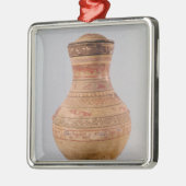 Hu-damp met deksel metalen ornament (Links)