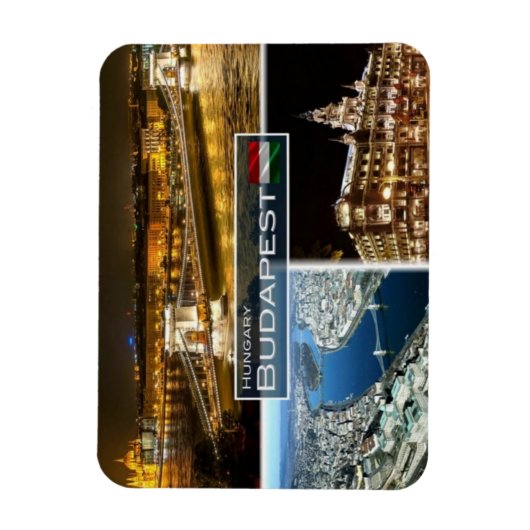 HU - Hongarije - Boedapest - Magneet (Verticaal)
