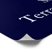 HU Jeanne MODIS Afbeelding Poster (Hoek)