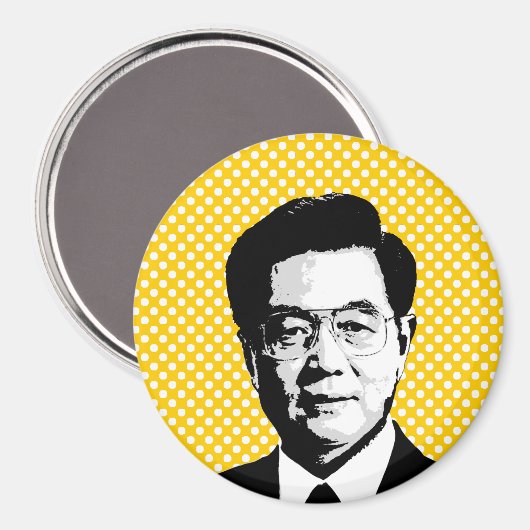 Hu Jintao Magneet (Voorkant / Achterkant)