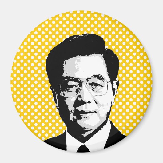Hu Jintao Magneet (Voorkant)