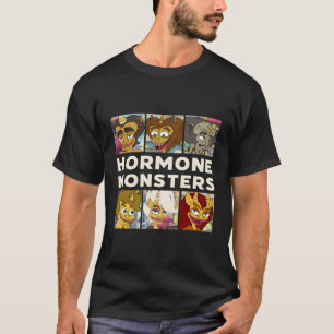 Hu Resources Shot Hormoon Monsters T-shirt
