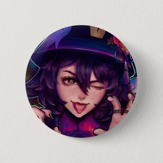 Hu Tao Button (Voorkant)
