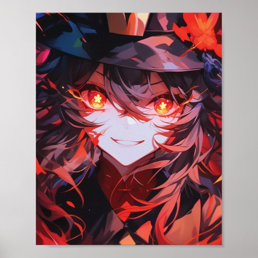 Hu Tao - Genshin Impact | Poster (Voorkant)