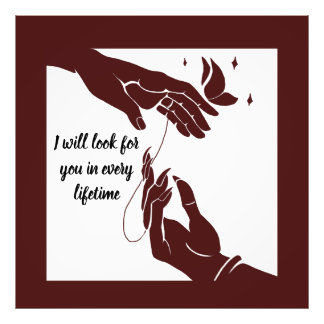 Hua Cheng and Xie Lian hands Tgcf Foto Afdruk