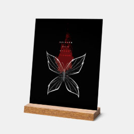 Hua Cheng Wraith Butterfly Acryl Bord