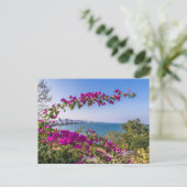 Hua Hin Skyline uit Khao Takiab Tempelcadeau Poste Feestdagenkaart (Staand voorkant)