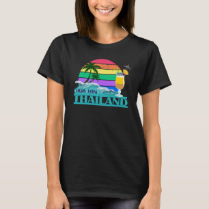 Hua Hin Thailand Palms Pattaya Bangkok Phuket Trav T-shirt