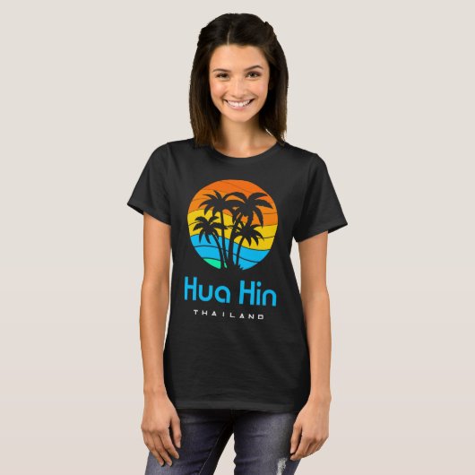 Hua Hin Thailand T-shirt (Voorkant volledig)