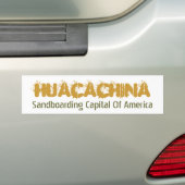 Huacachina Bumpersticker (Op auto)