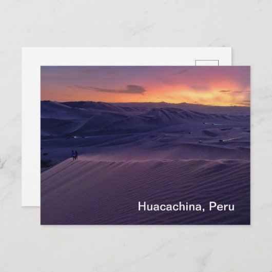 Huacachina, Peru Briefkaart (Voorkant / Achterkant)