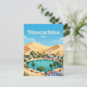 Huacachina Peru Briefkaart (Staand voorkant)