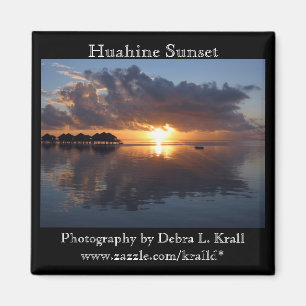 Huahine Sunset Magnet