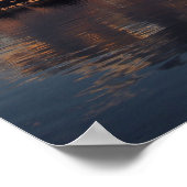 Huahine Sunset Poster (Hoek)