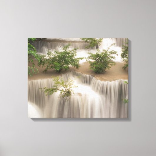 Huai Mae Khamin Waterfall | Thailand Canvas Afdruk (Voorkant)