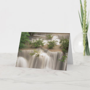 Huai Mae Khamin Waterfall   Thailand Kaart