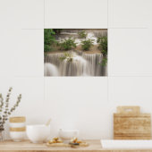 Huai Mae Khamin Waterfall | Thailand Poster (Keuken)