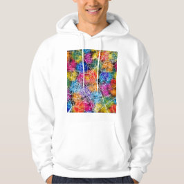 Huai'an China City Map Hoodie